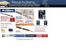 Tablet Screenshot of fountainpenhospital.com